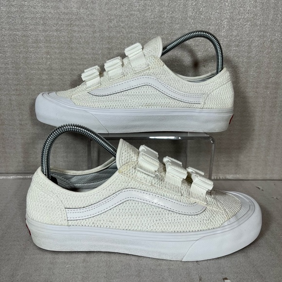 Vans Low Top Triple Side Quick Release Closure Buckles Women's SZ 8.5/Men's 7.0 - Picture 1 of 6